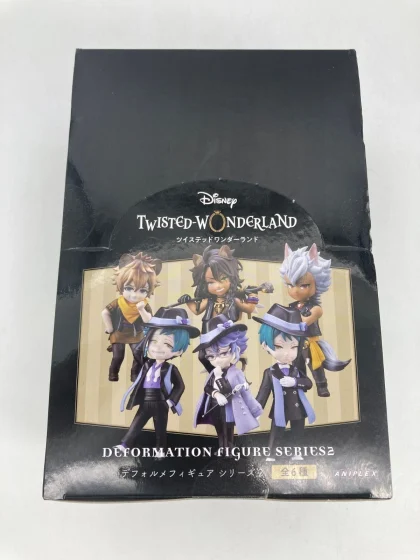 Aniplex Disney Twisted Wonderland Deformed Figure Series 2 Box Set Chibi NEW