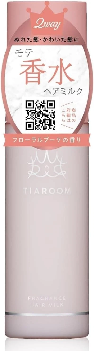 TIAROOM Fragrance Hair Milk Leave-In Treatment Repair 100ml Japan Pick Scent