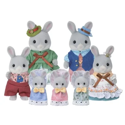 Sylvanian Families Cottontail Rabbit Family Celebration Set C-81 40th Japan