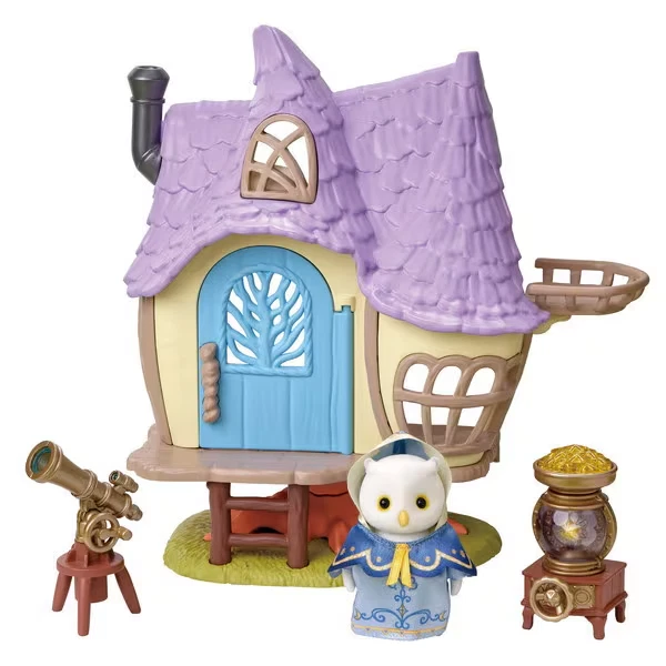 Epoch Sylvanian Families Little Tales Owl's Star-Viewing House LT-01 - Image 6