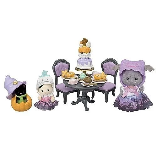 Sylvanian Families Halloween Surprise Party Set Calico Critters Family Japan - Image 3