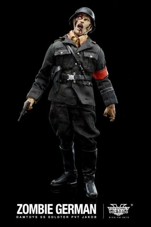 DAMTOYS ZOMBIE GERMAN 1/6 Soldier Pvt. JAKOV Dead Snow FREE SHIPPING worldwide - Image 4